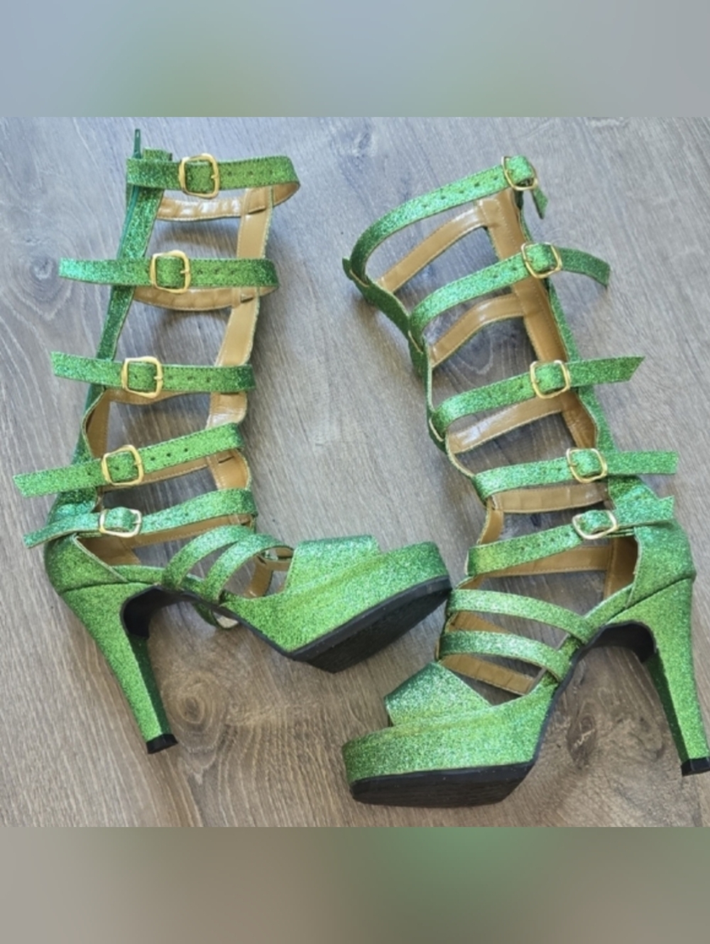 Brazilian Samba Knee High Dance Heels